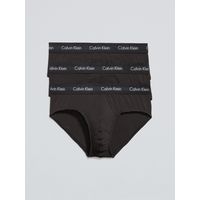 Pack 3 Slips New Cotton Stretch Negro