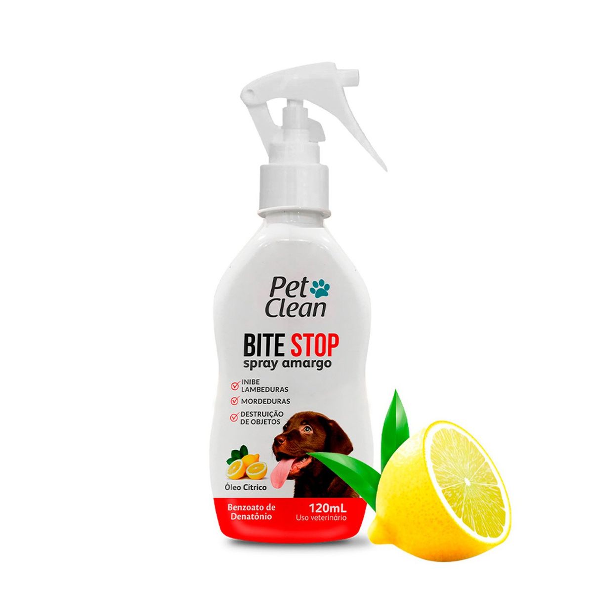 GENERICO - SPRAY ANTI MORDEDURAS BITE STOP - 120 ML PETCLEAN