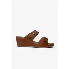 THUNDER BLUE - Sandalia Mujer Camel Jordina