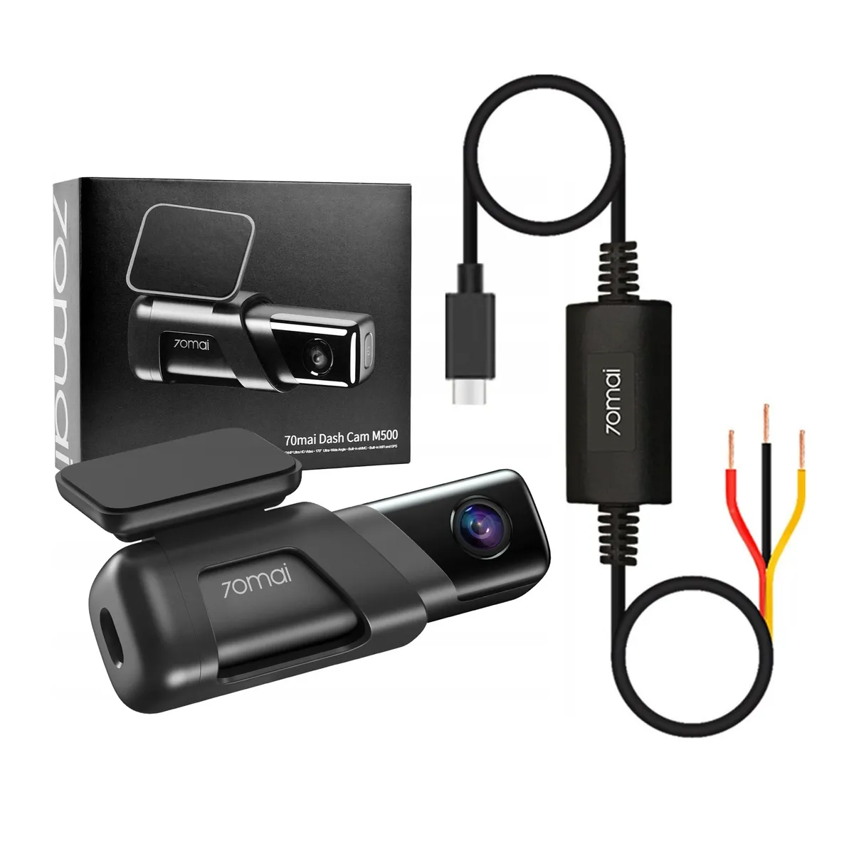 70MAI - Dash Cam 1944P HDR GPS 70mai M500 128GB con cableado UP03