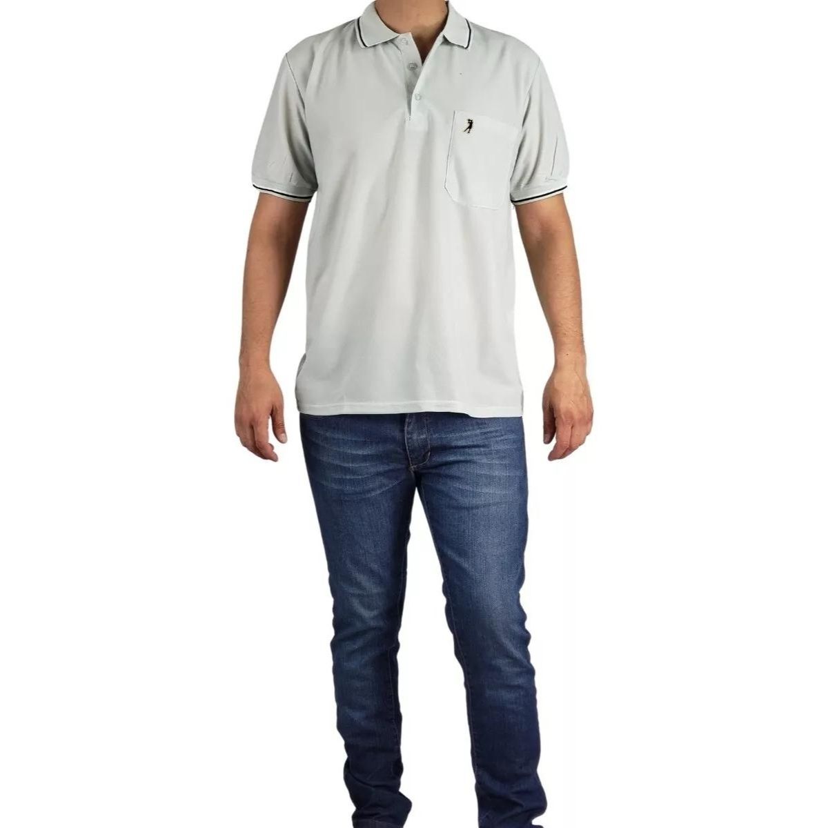 LOOK SHOP - Polera Piqué Hombre Premium Textura Suave 167