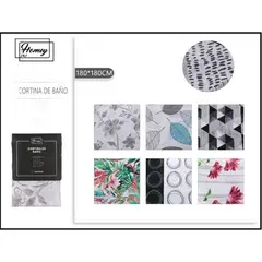 ANENG - Cortina De Baño Waterable 180 x 180cm Resistente Al Agua Estampado