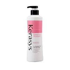 KERASYS - Shampoo Coreano Repairing Shampoo Para Cabellos Dañados y Con Puntas Abiertas 600 ml.