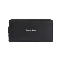 TOMMY HILFIGER - Billetera Stadium Largo Negro Mujer
