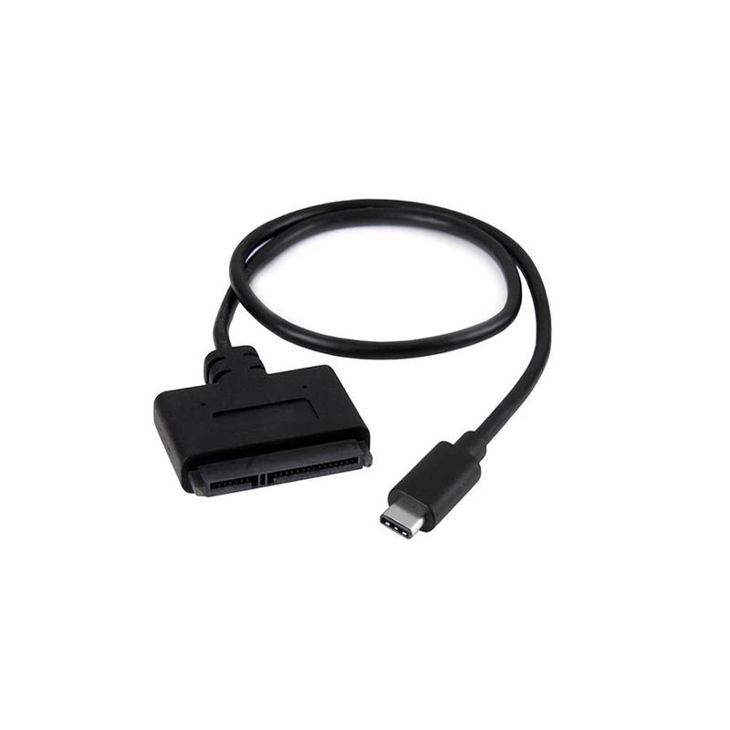 GENERICO - Cable USB-C a sata lector de discos duros y SSD 2.5 sata