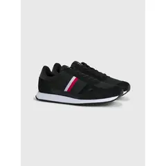 TOMMY HILFIGER - Zapatillas Vintage Mix Negro