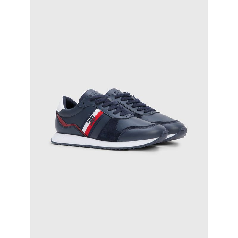 TOMMY HILFIGER - Zapatillas Runner Evo Con Logo Azul Tommy Hilfiger