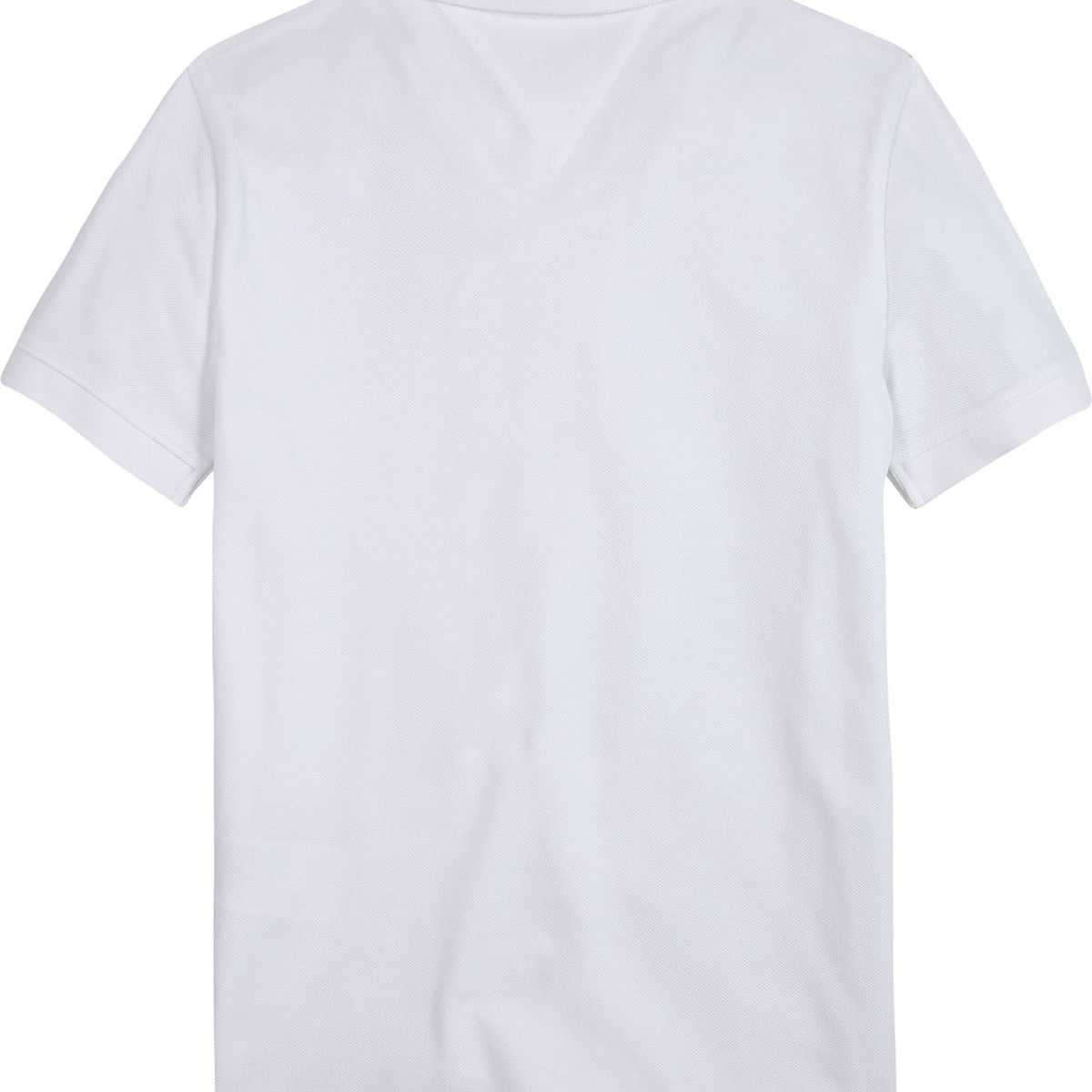 TOMMY HILFIGER - Polo Logo Monogram Blanco Niño