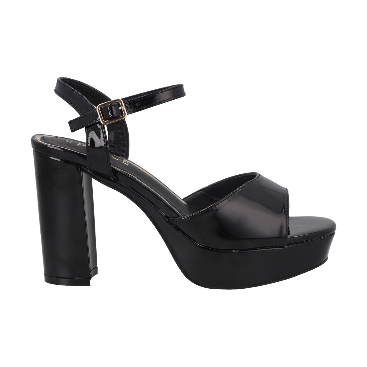 POLICE - Sandalia Mujer Negro Roxy Police