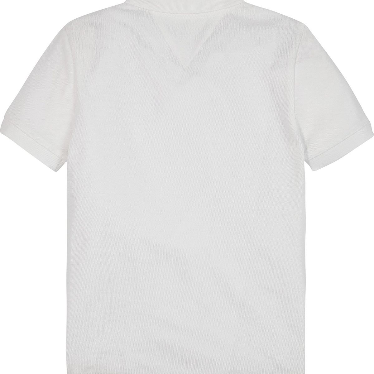 TOMMY HILFIGER - Polo Essnetial Graphic Logo Blanco Niño