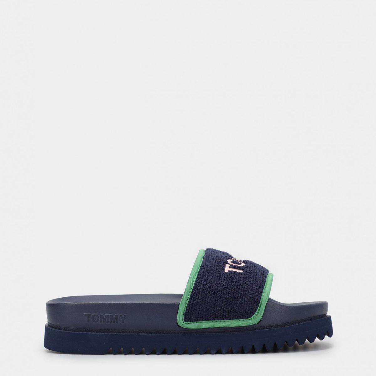 TOMMY HILFIGER - Sandalias Elevated Dentadas Azul Tommy Hilfiger