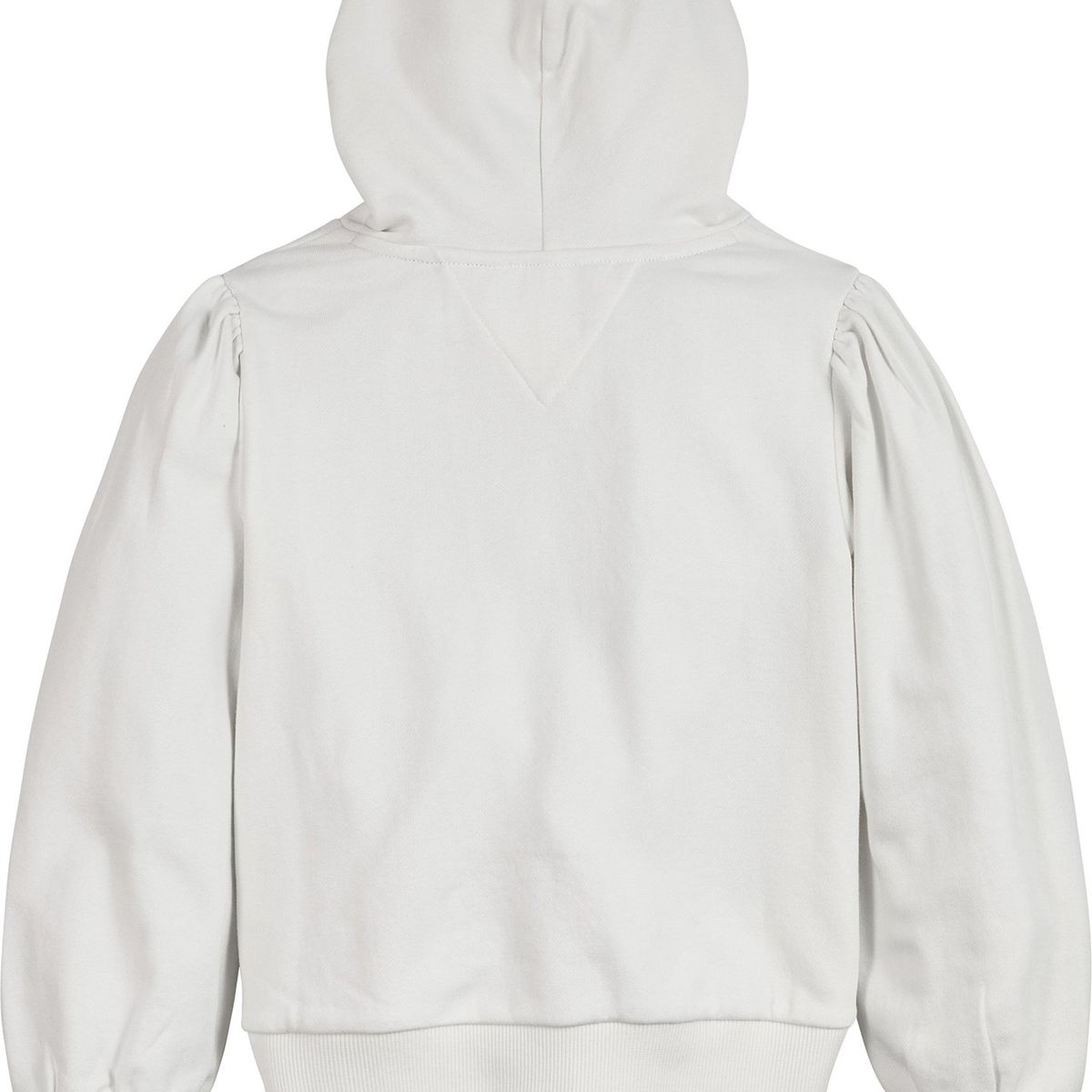 TOMMY HILFIGER - Polerón Hoodie Nyc Logo Blanco Niña