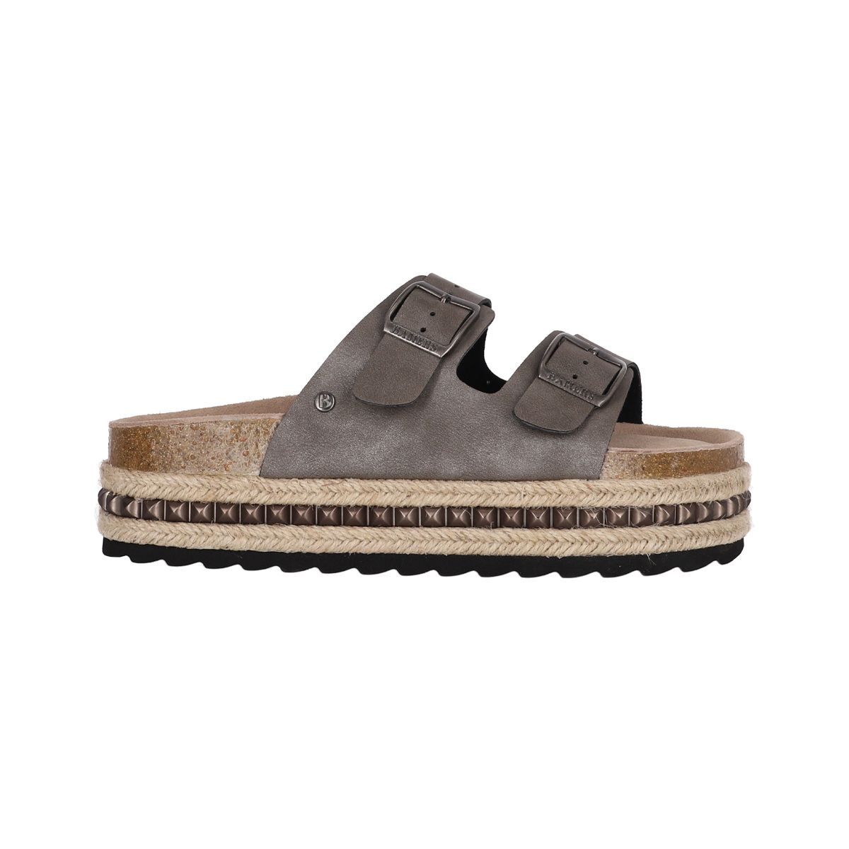 BAMERS - Sandalia Bamers Kend Yute Hight Studs Mujer Gris
