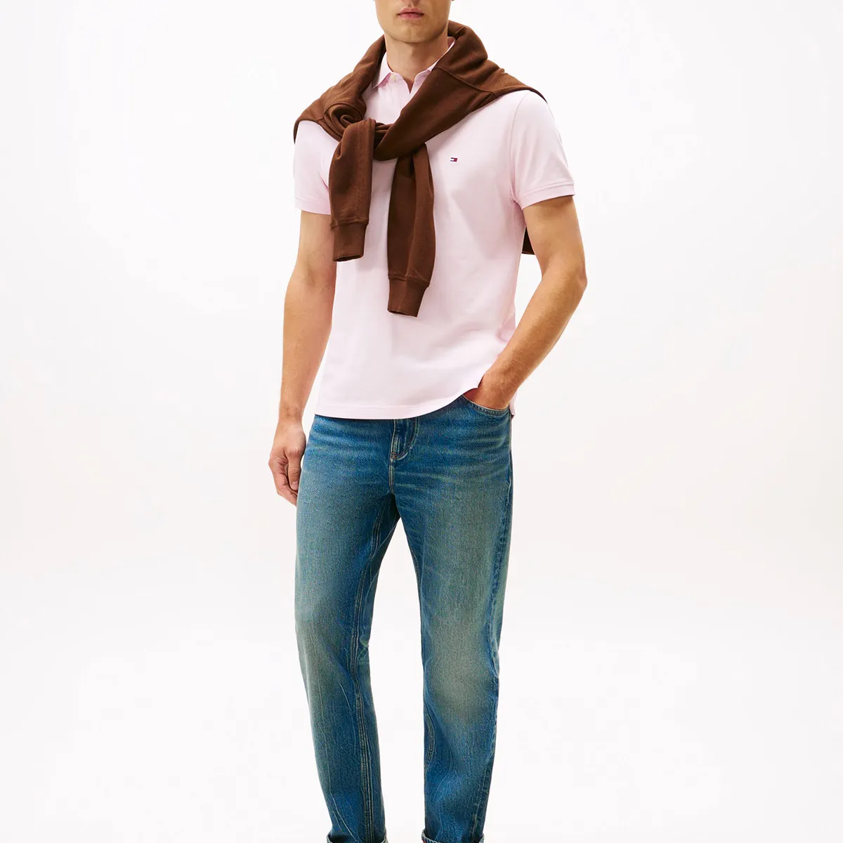 TOMMY HILFIGER - Polo Im 1985 Regular Fit Rosado Tommy Hilfiger