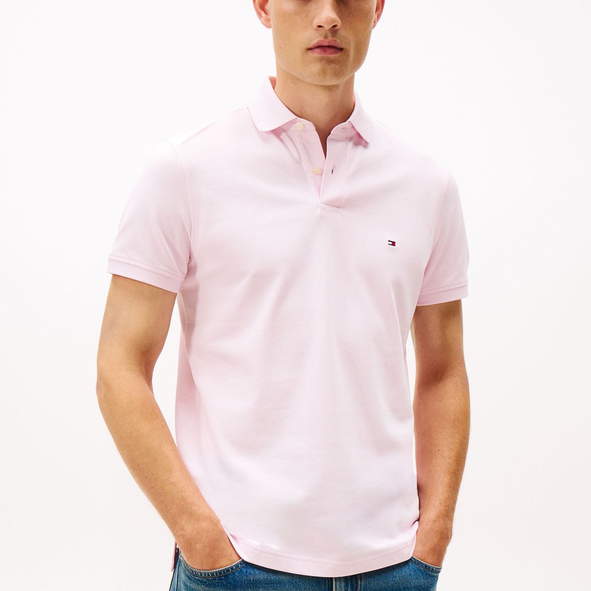 TOMMY HILFIGER - Polo Im 1985 Regular Fit Rosado Tommy Hilfiger