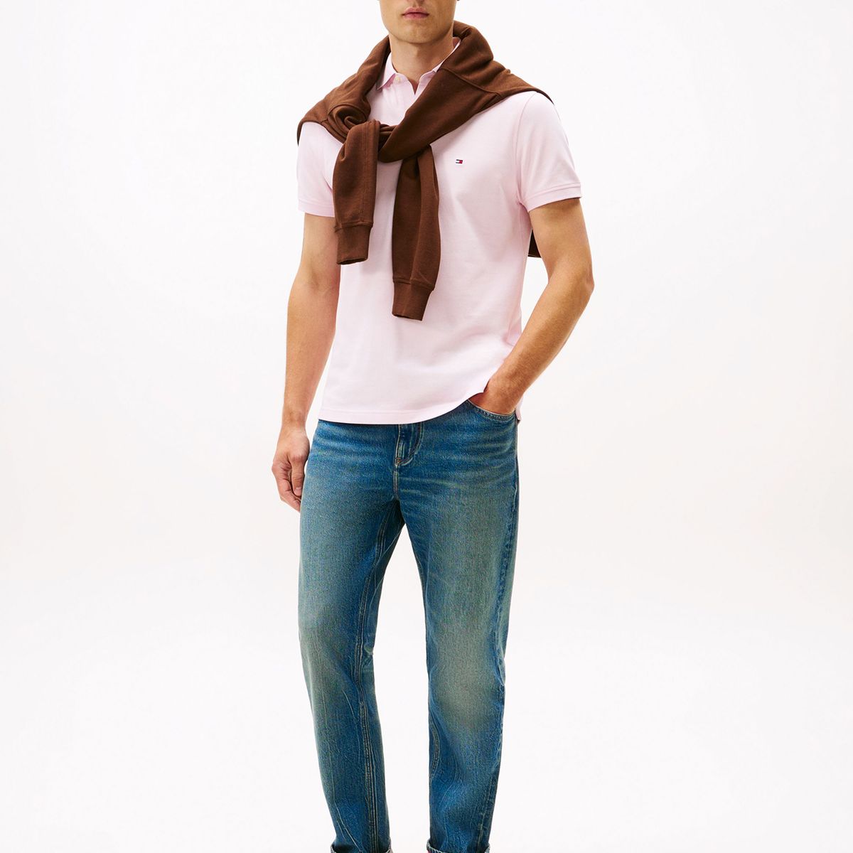 TOMMY HILFIGER - Polo Im 1985 Regular Fit Rosado Tommy Hilfiger