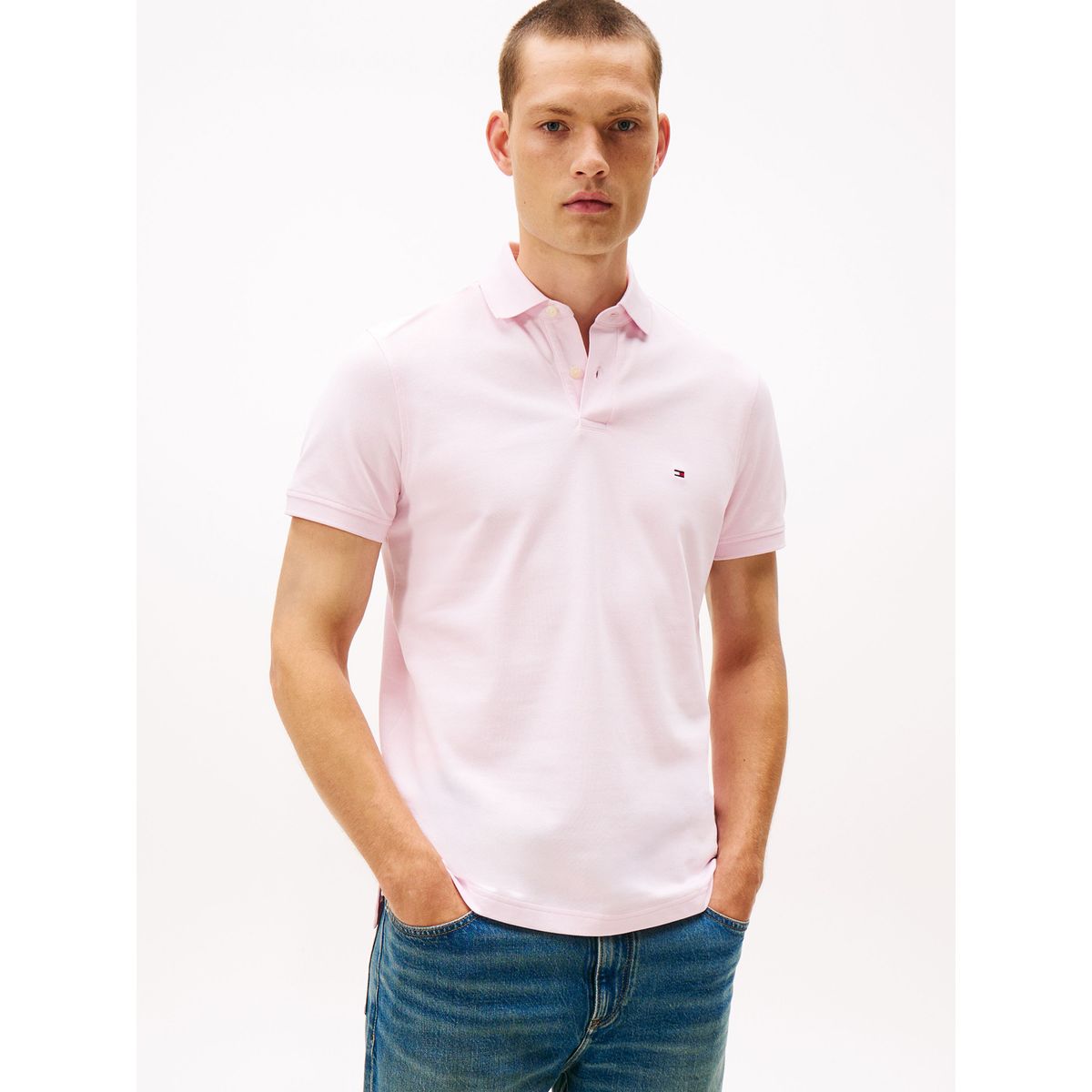 TOMMY HILFIGER - Polo Im 1985 Regular Fit Rosado Tommy Hilfiger