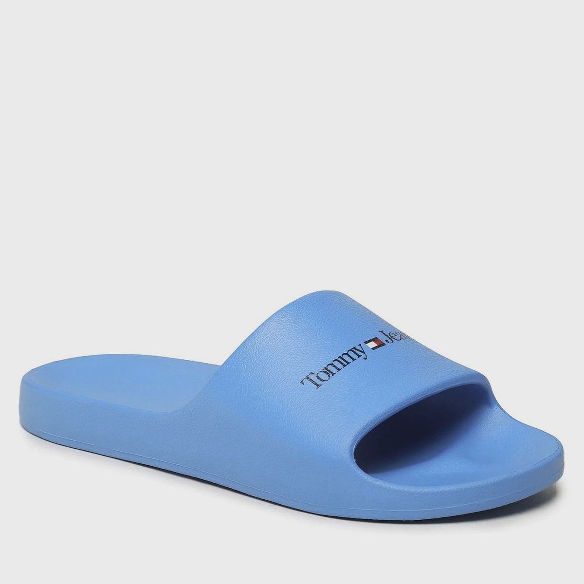 TOMMY HILFIGER - Sandalias Basic Con Logo Celeste Tommy Hilfiger