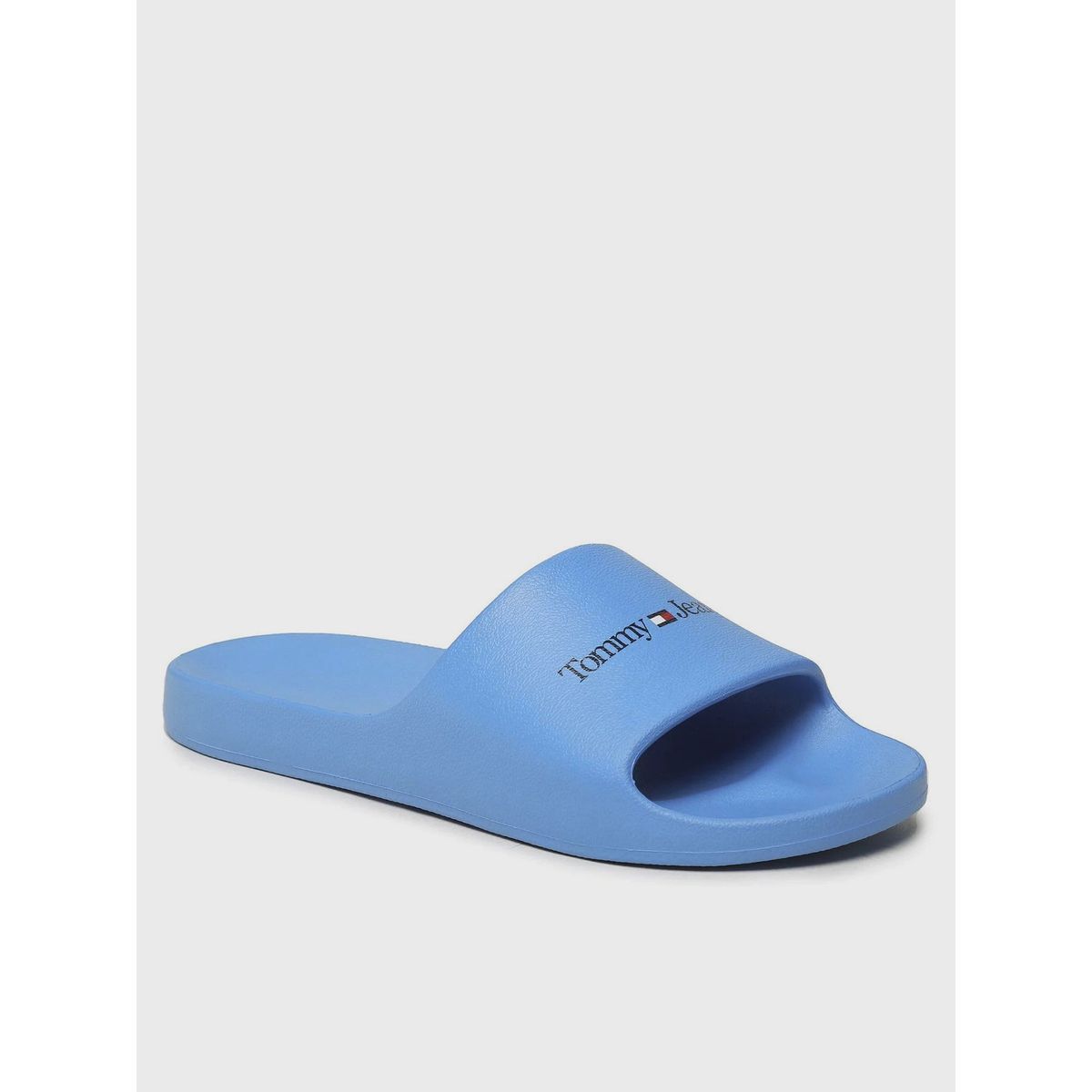 TOMMY HILFIGER - Sandalias Basic Con Logo Celeste Tommy Hilfiger