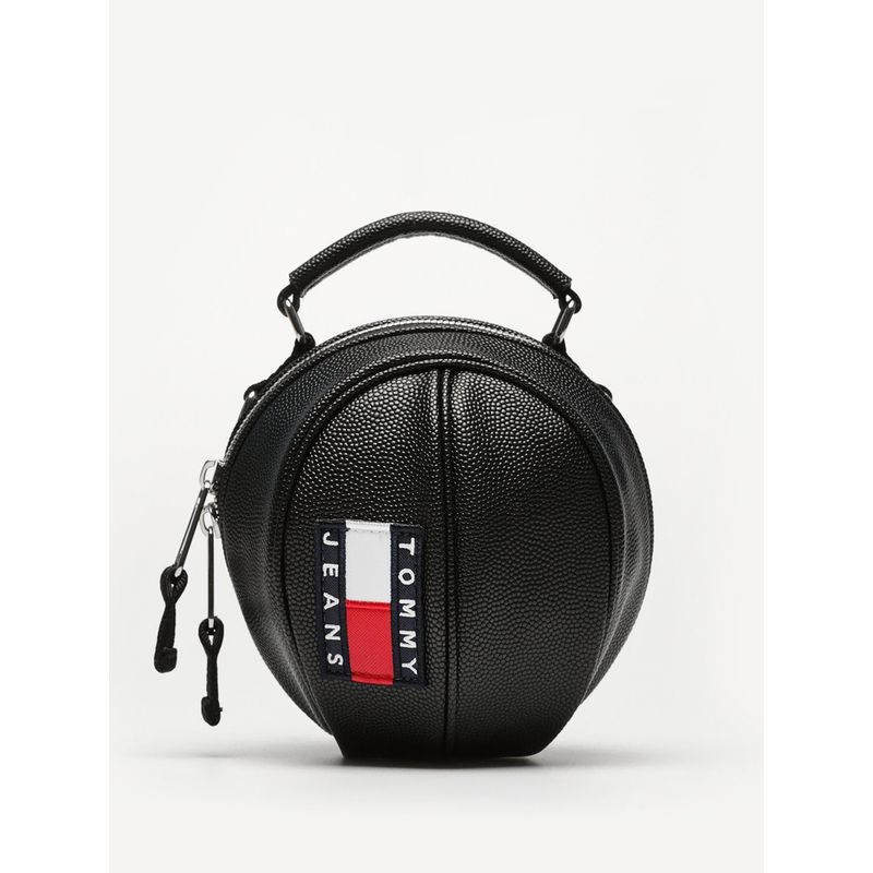 TOMMY HILFIGER - Bandolera Heritage Ball Negro Mujer…