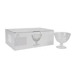 HOMEWELL - Set Copas de Vidrio Transparente 286ml (6u)