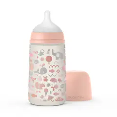 SUAVINEX - MAMADERA TETINA FISIOLÓGICA SX PRO FLUJO MEDIO 270ML
