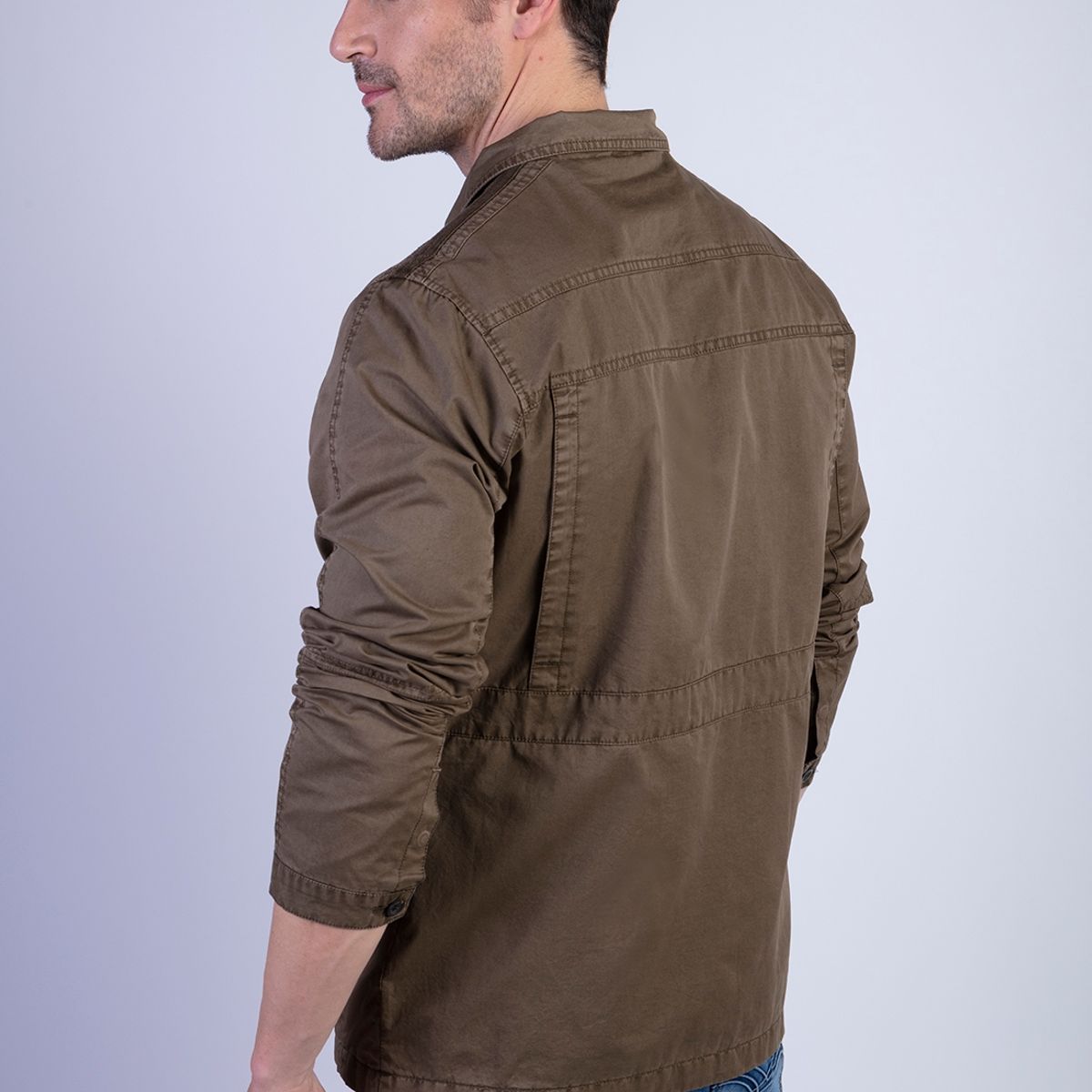 FEROUCH - Chaqueta Sport Urbana Beige Ferouch