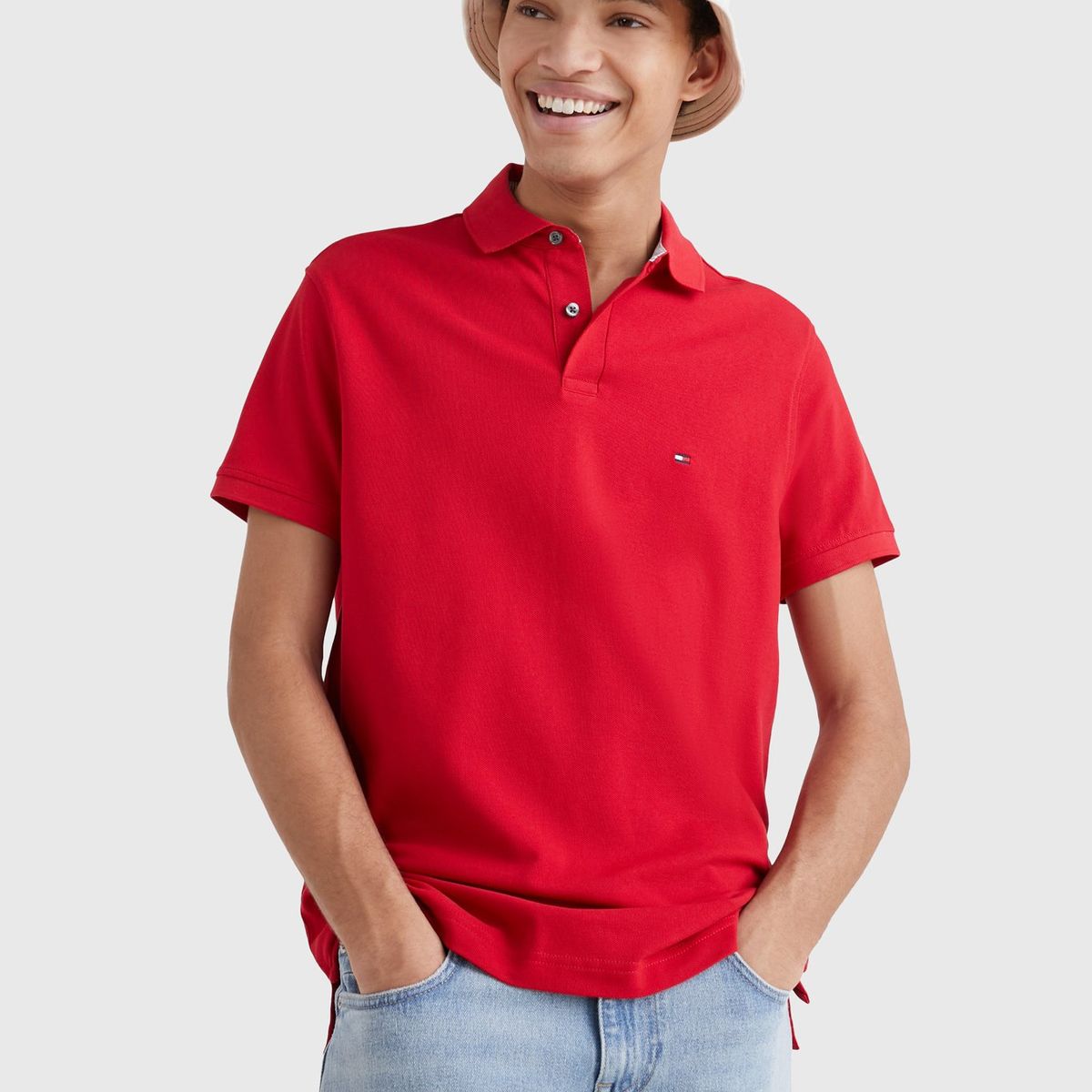 TOMMY HILFIGER - Polo Im 1985 Regular Fit Rojo Tommy Hilfiger