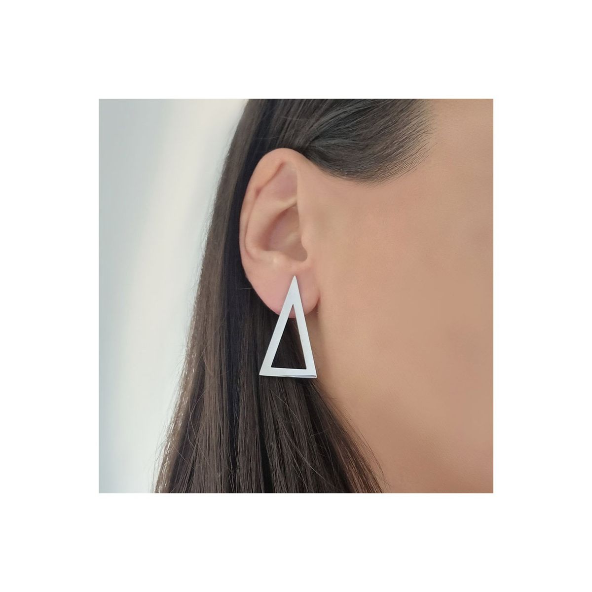 GENERICO - Aros de Acero Colgantes Triangulo - Antalya Steel