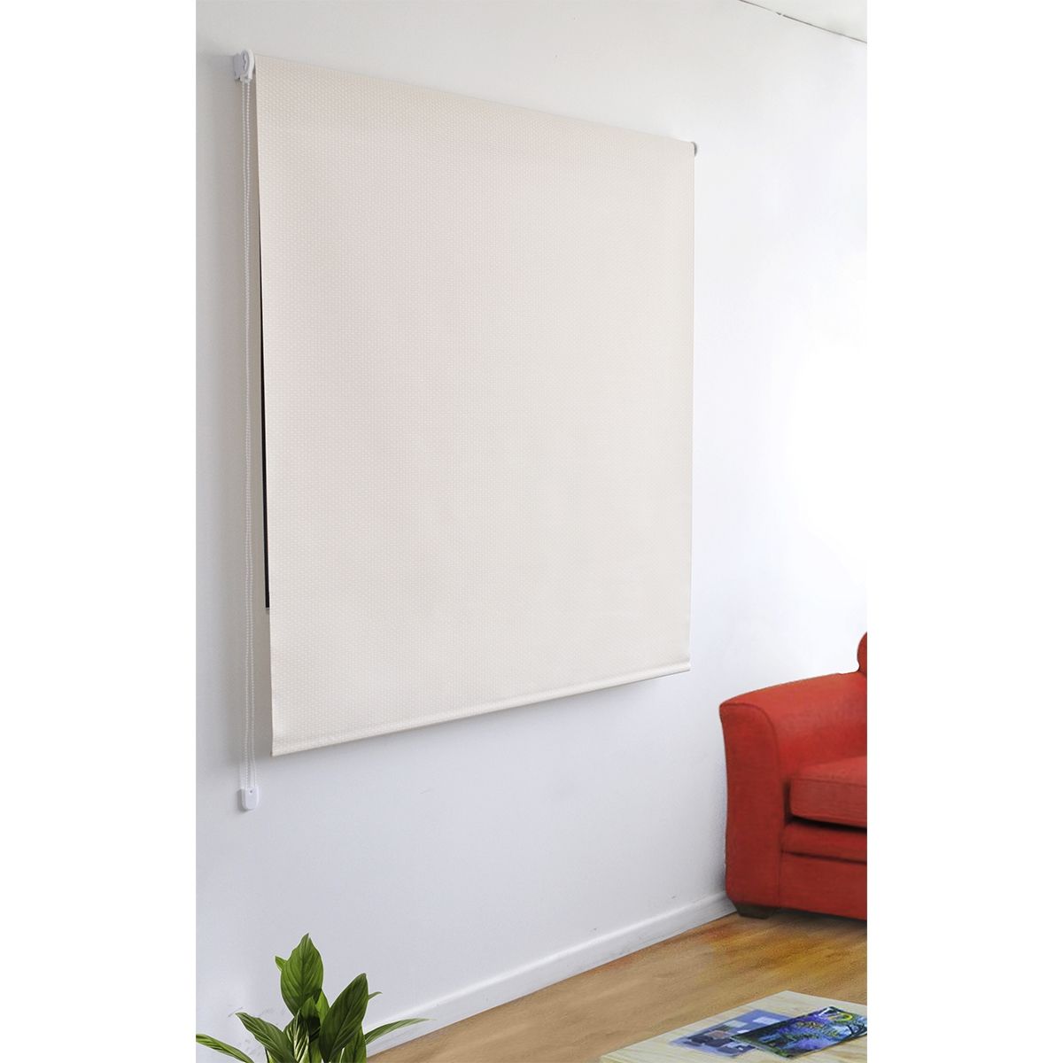 VOLGEN - CORTINA ROLLER SCREEN MARFIL 105x190