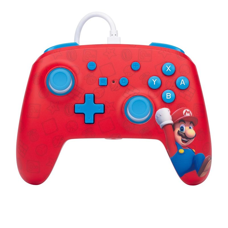 POWER A - Control alámbrico para Nintendo Switch Woo Hoo Mario