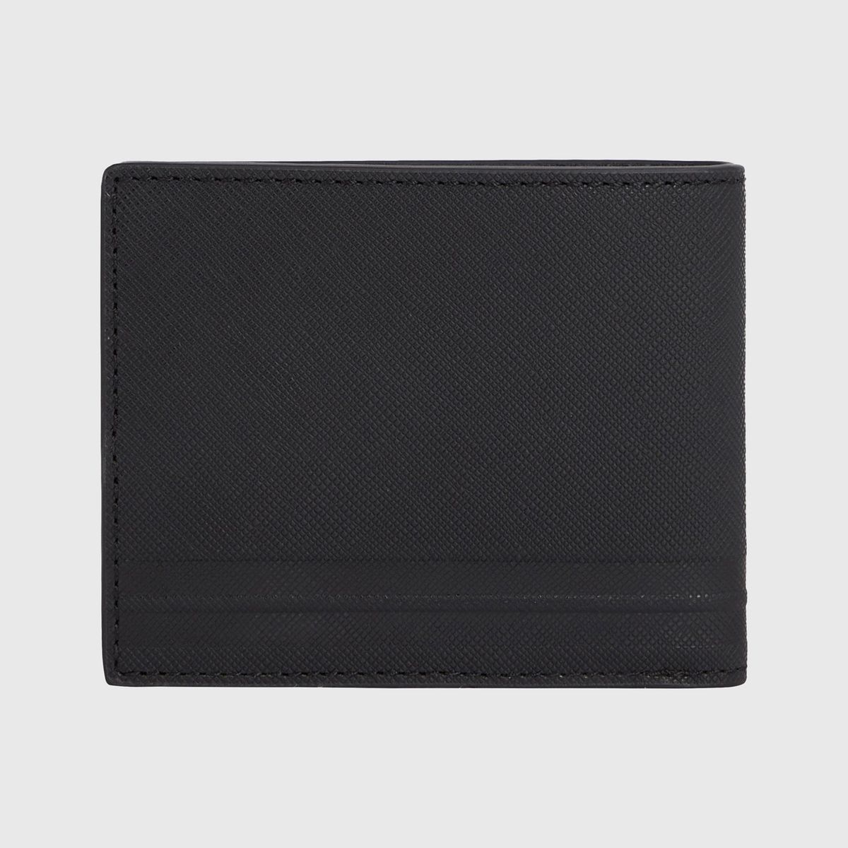 TOMMY HILFIGER - Billetera Business De Cuero Negro Tommy Hilfiger