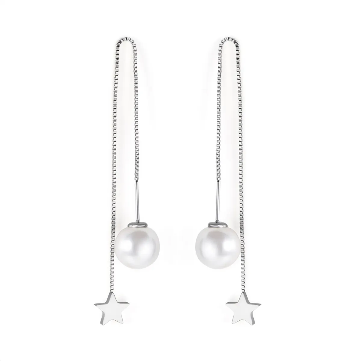 GENERICO - Aros de Acero Cadena Colgantes - Atami Steel