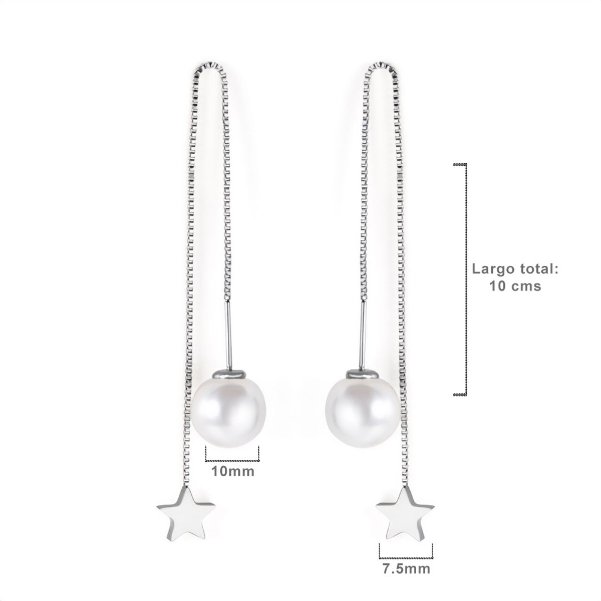 GENERICO - Aros de Acero Cadena Colgantes - Atami Steel