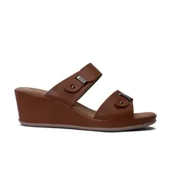 THUNDER BLUE - Sandalia Mujer Café Jordina