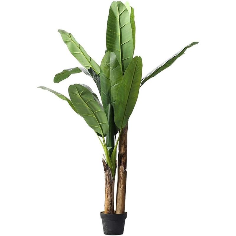 THE GREEN STORE - Arbol Banano artificial Premium 185 cms