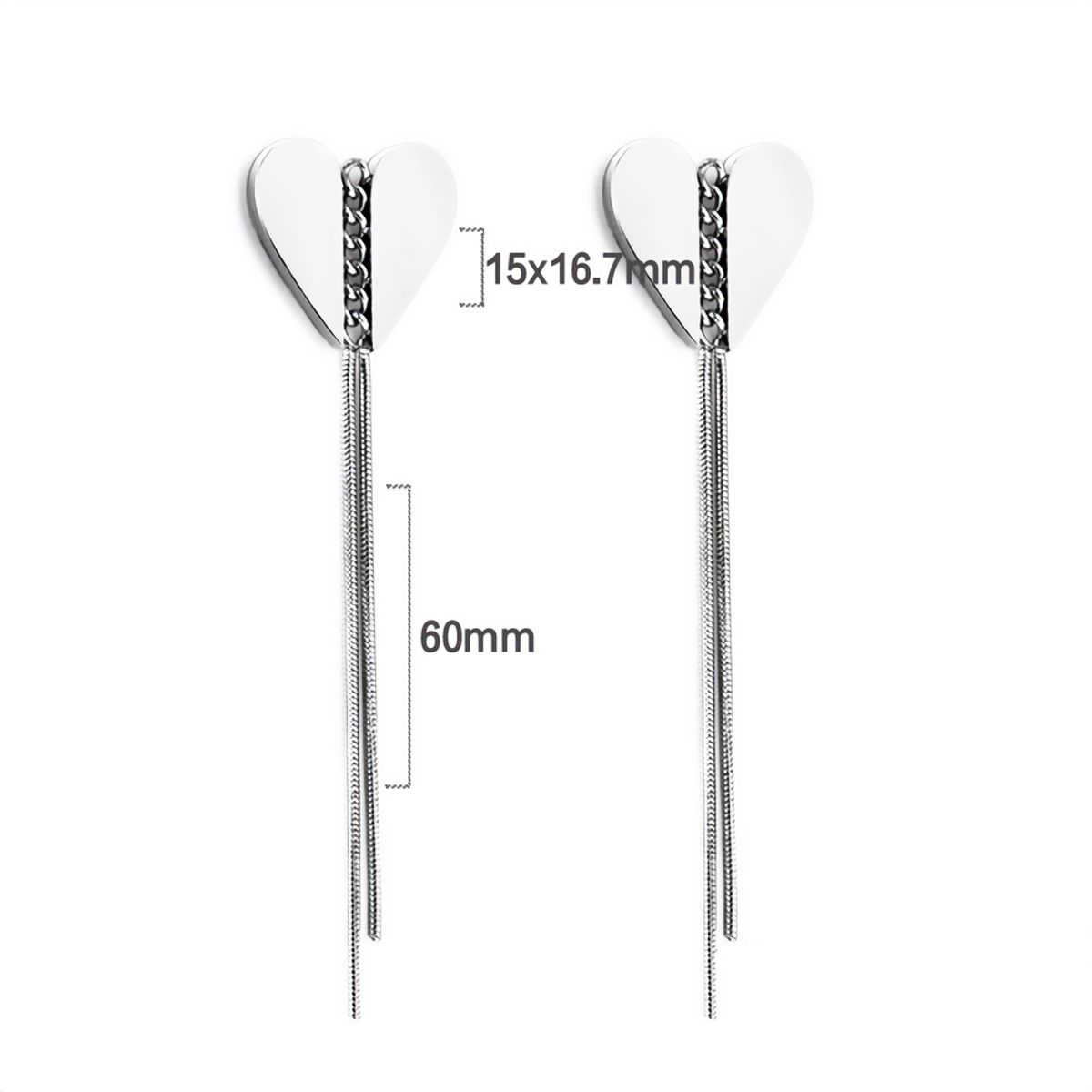 GENERICO - Aros de Acero Colgantes - Eros Steel