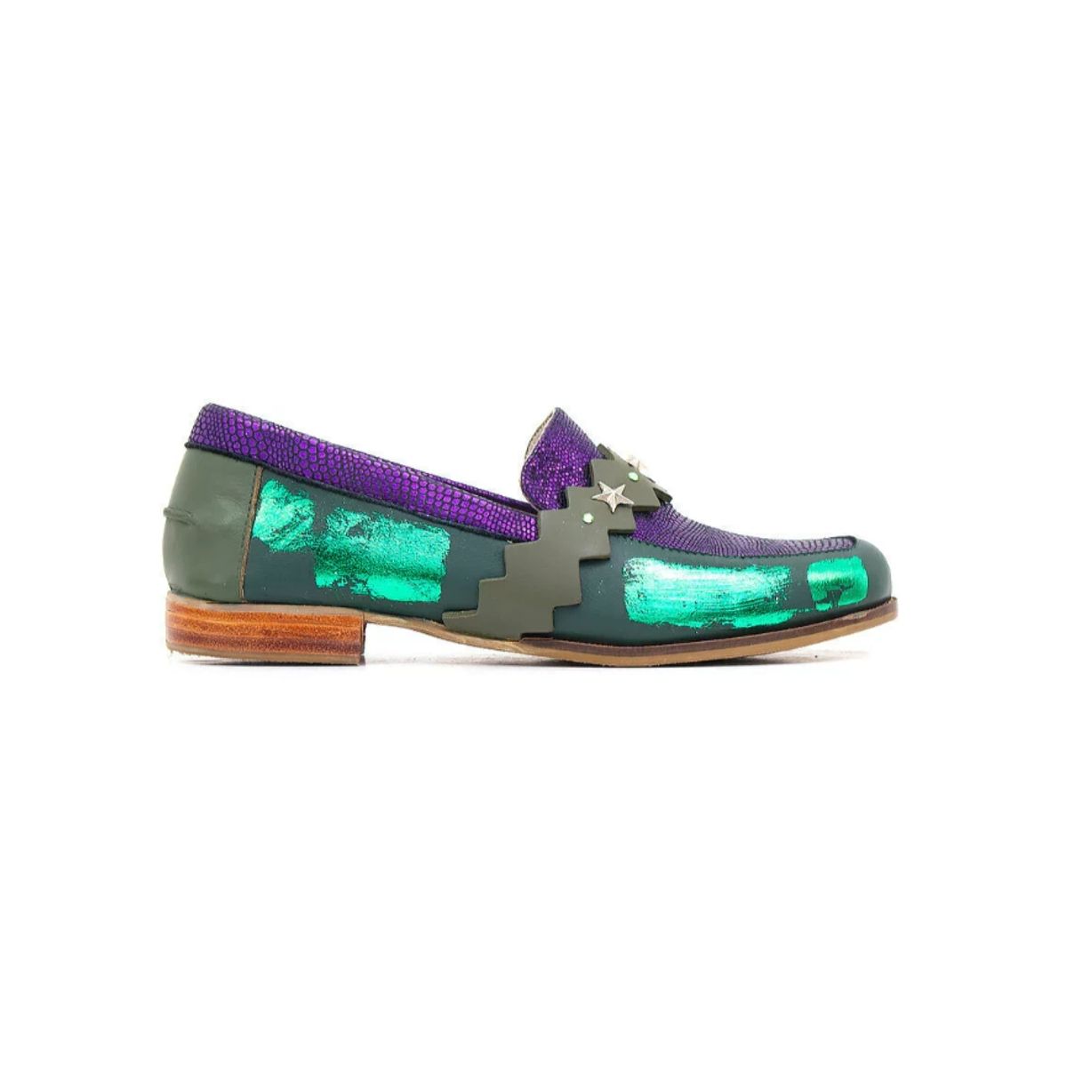 LUZ PRINCIPE - MOCASIN ETOILE 01 VIOLETA
