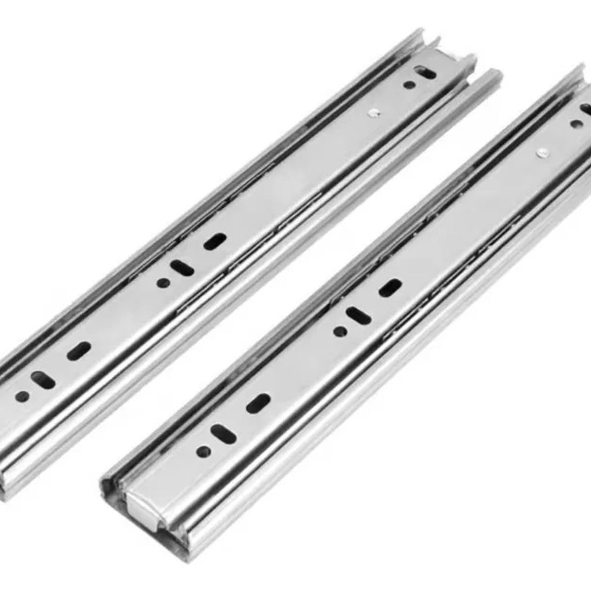 GENERICO - Corredera Telescópica H40 40cm 1mm 40k Cierre Normal 1par