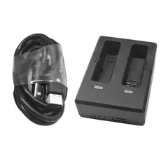 SJCAM - Cargador de baterías DUAL para cámaras deportivas SJ8