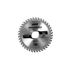UYUSTOOL - Disco Sierra Circular Madera 115x40 Dientes Dma117 Uyustools