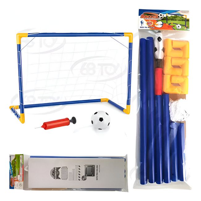 GENERICO - Arco De Fútbol Niños Set Infantil Cancha De Futbol 92cm