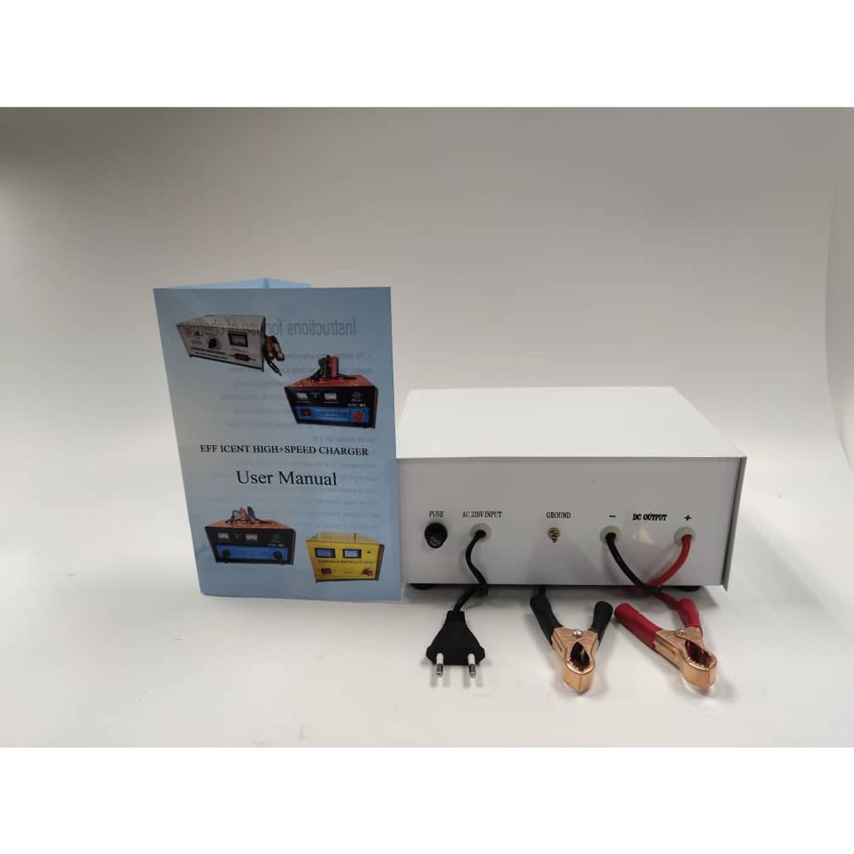 GENERICO - Cargador batería autos y motos 6v 12v 20 Amperios