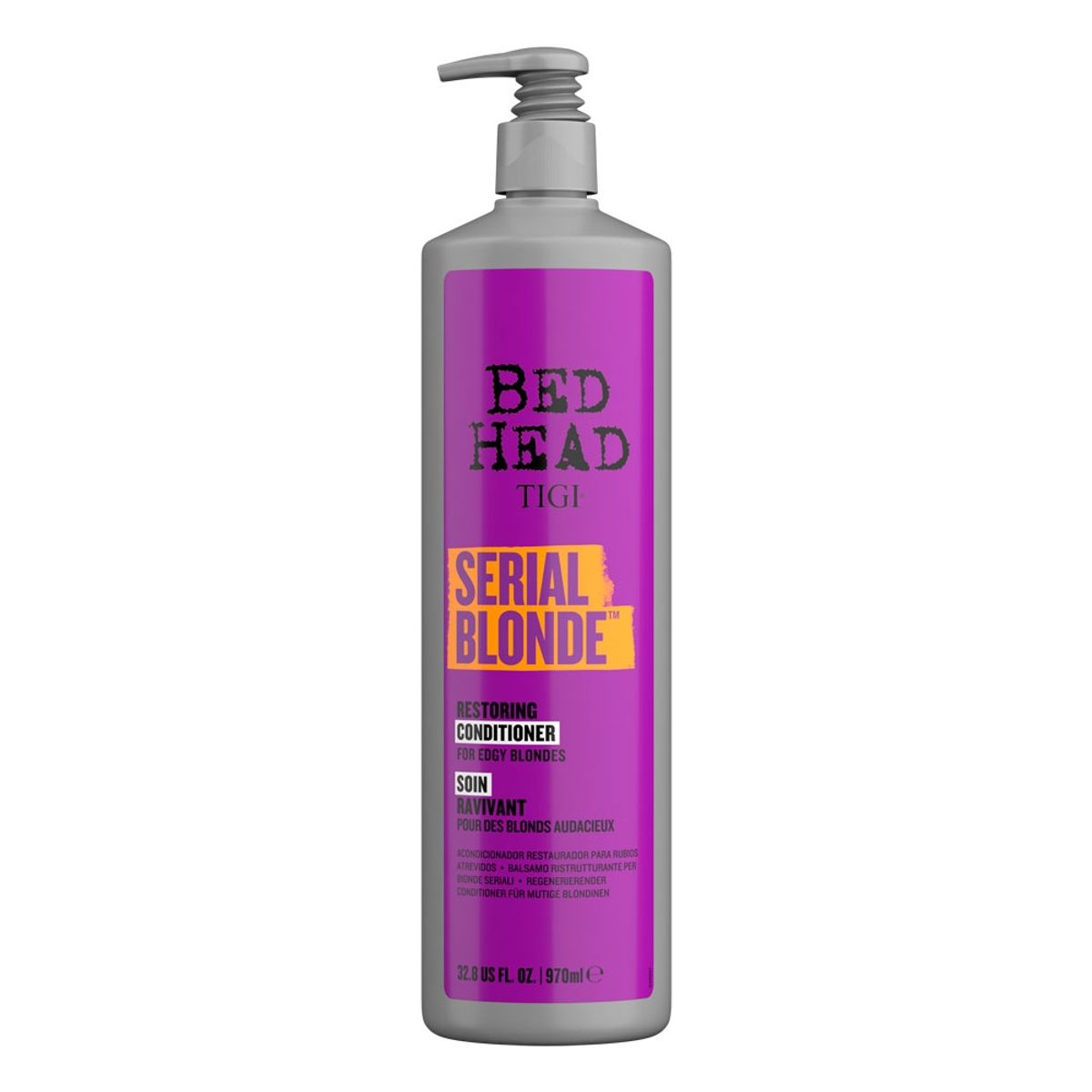 TIGI - Serial Blonde  - acondicionador reparación pelo rubio 970 ml..-