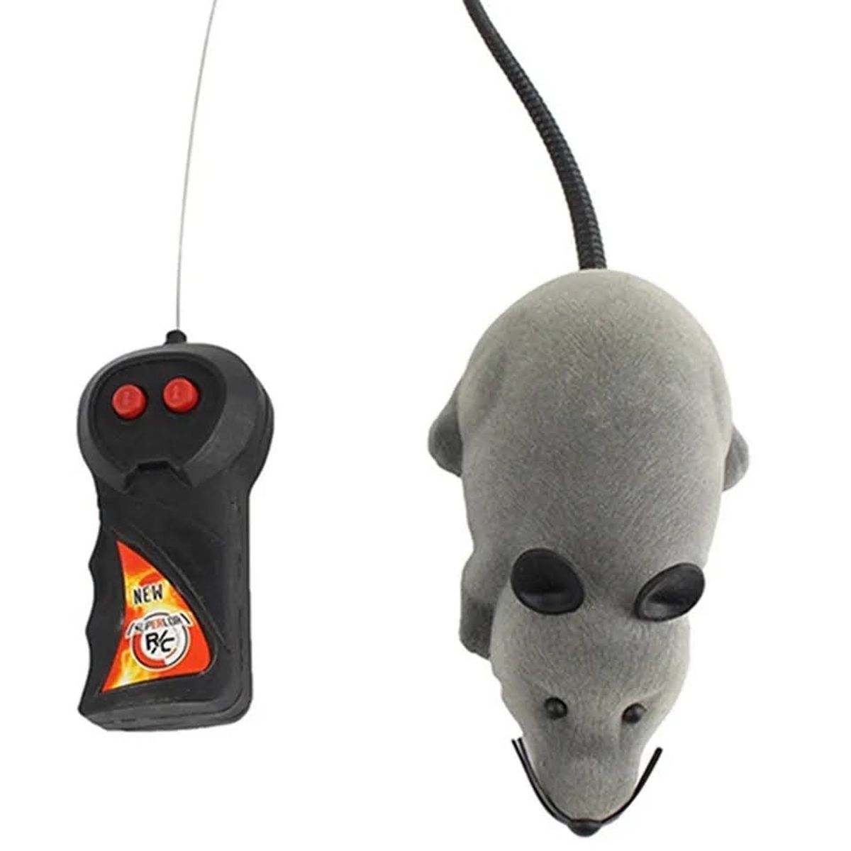 GENERICO - Juguete Interactivo Raton A Control Para Mascotas Gato Juego