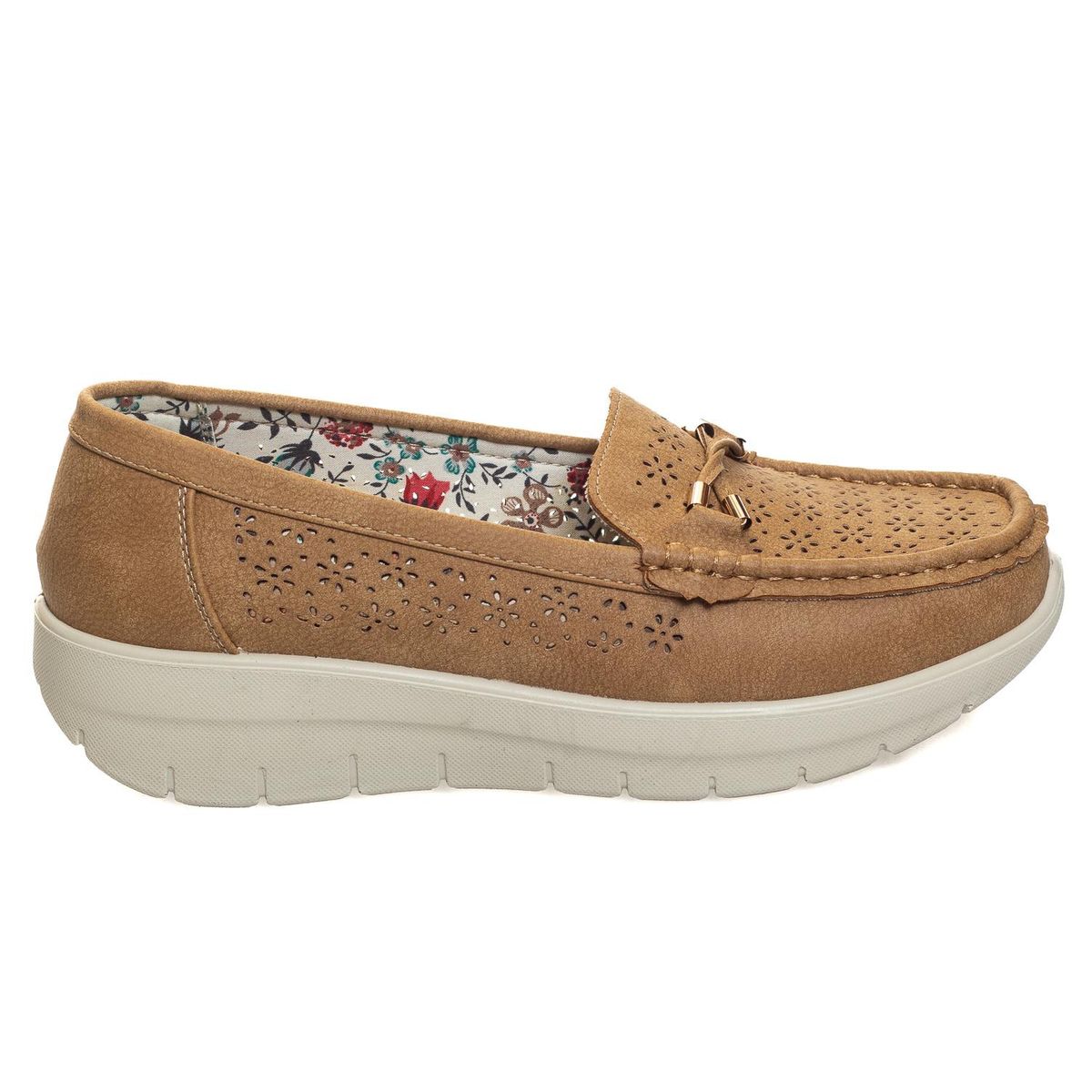 DORETTE - Mocasín Mujer Confort 13024408 - Caramelo - Dorette - Cafe