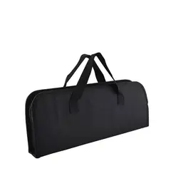 GENERICO - Set Parrillero 3 Herramientas + Brochetas Acero Bolso Asado