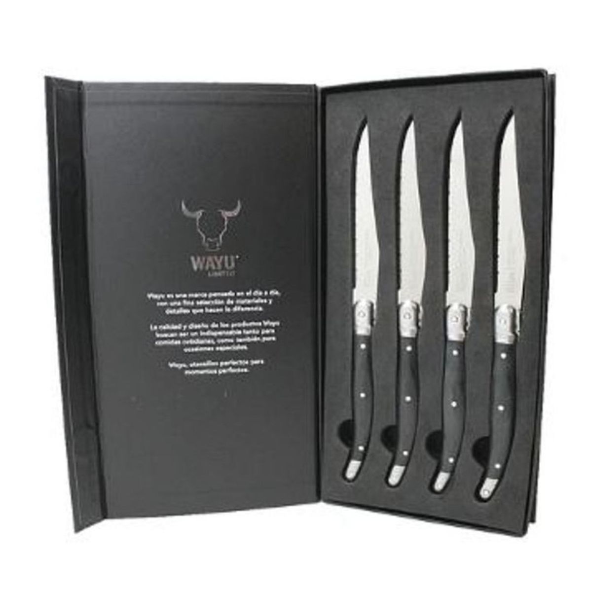 WAYU - Set 4 Cuchillos Black Mesa Wayu Limited