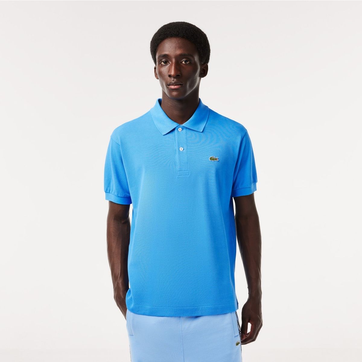 LACOSTE - Polera Polo Lacoste L1212 Hombre Celeste LACOSTE
