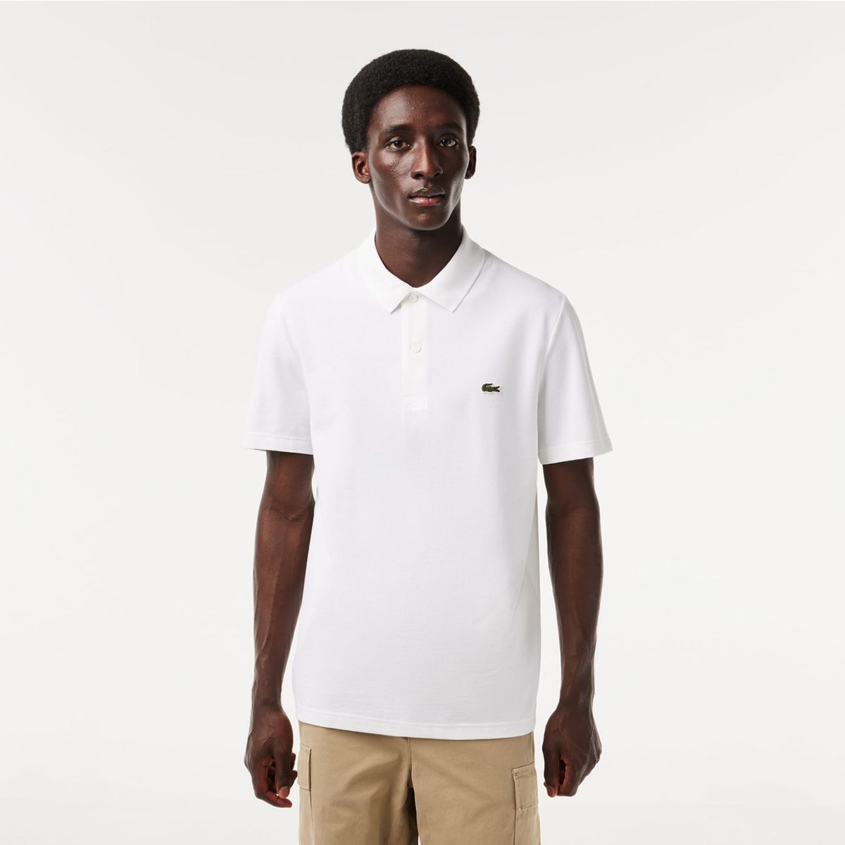 LACOSTE - Polera Polo Lacoste DH0783 Hombre Blanco LACOSTE